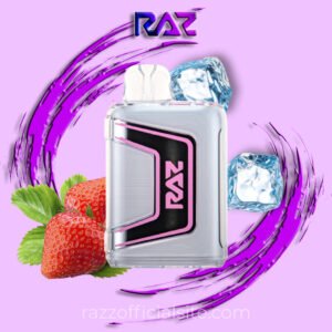 Strawberry Ice - RAZ TN9000 Disposable Vape