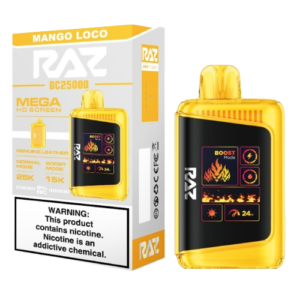 MANGO LOCO – RAZ VAPE DC25000