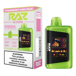 STRAWBERRY KIWI PEAR – RAZ VAPE DC25000