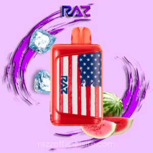 Watermelon Ice Raz Vape Freedom Edition