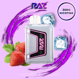 Raz Strawberry Ice Zero Nicotine